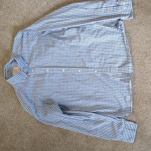 Brooks brothers red fleece button down